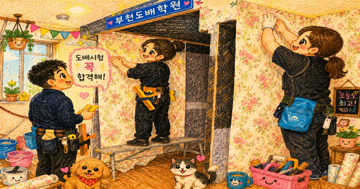 국비지원도배